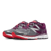 Women's Running New Balance 1080 Gray with Purple X52n8157